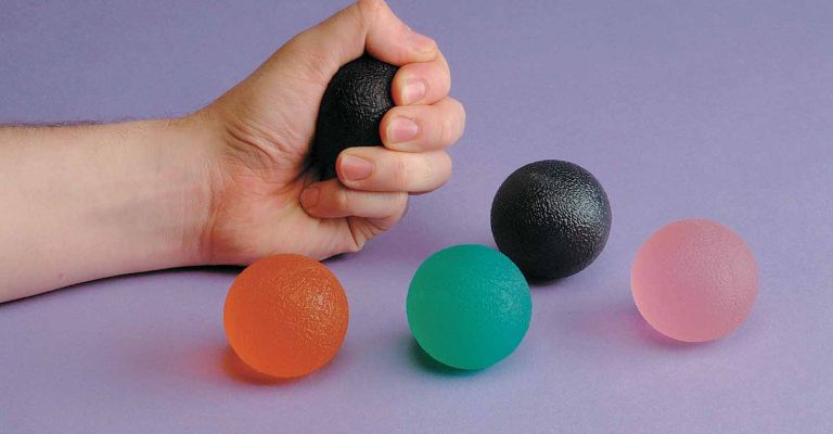 hand therapy ball exercises